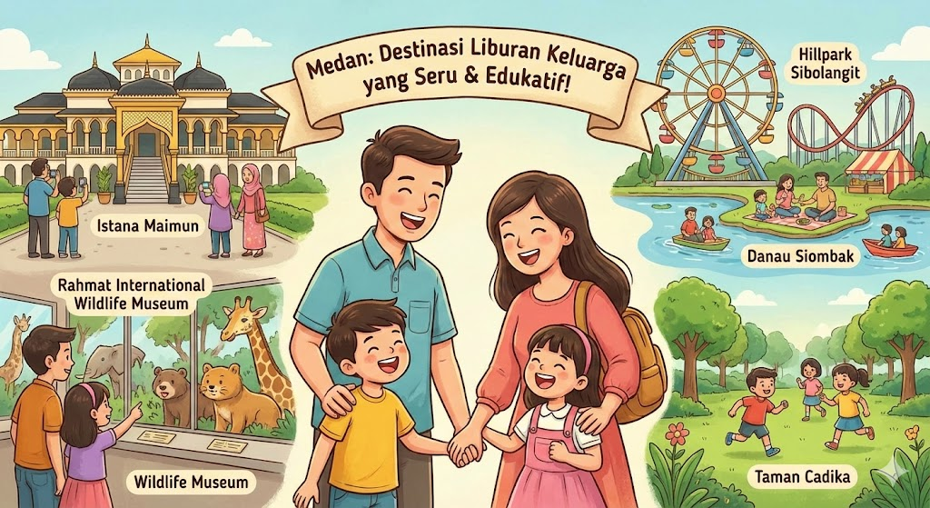 Medan sebagai Destinasi Liburan Ramah Keluarga